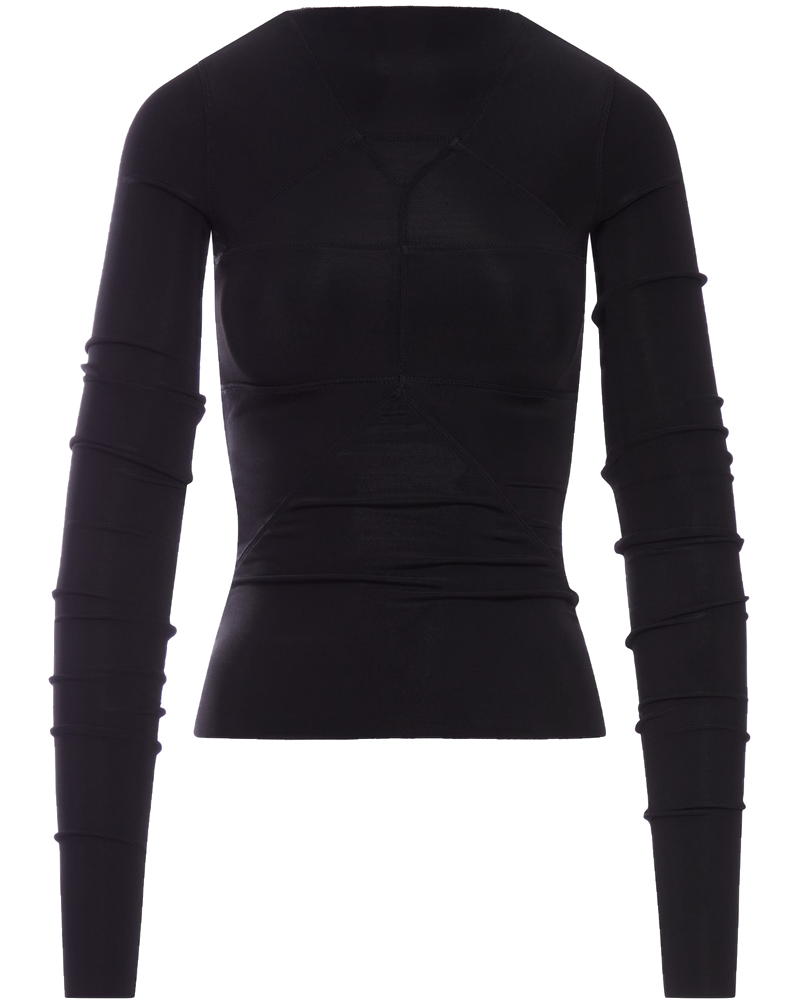 Fitted Temple Top With V-Neck Back Rick owens оригінал – Купити в Україні