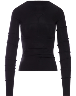 Fitted Temple Top With V-Neck Back Rick owens оригінал – Купити в Україні