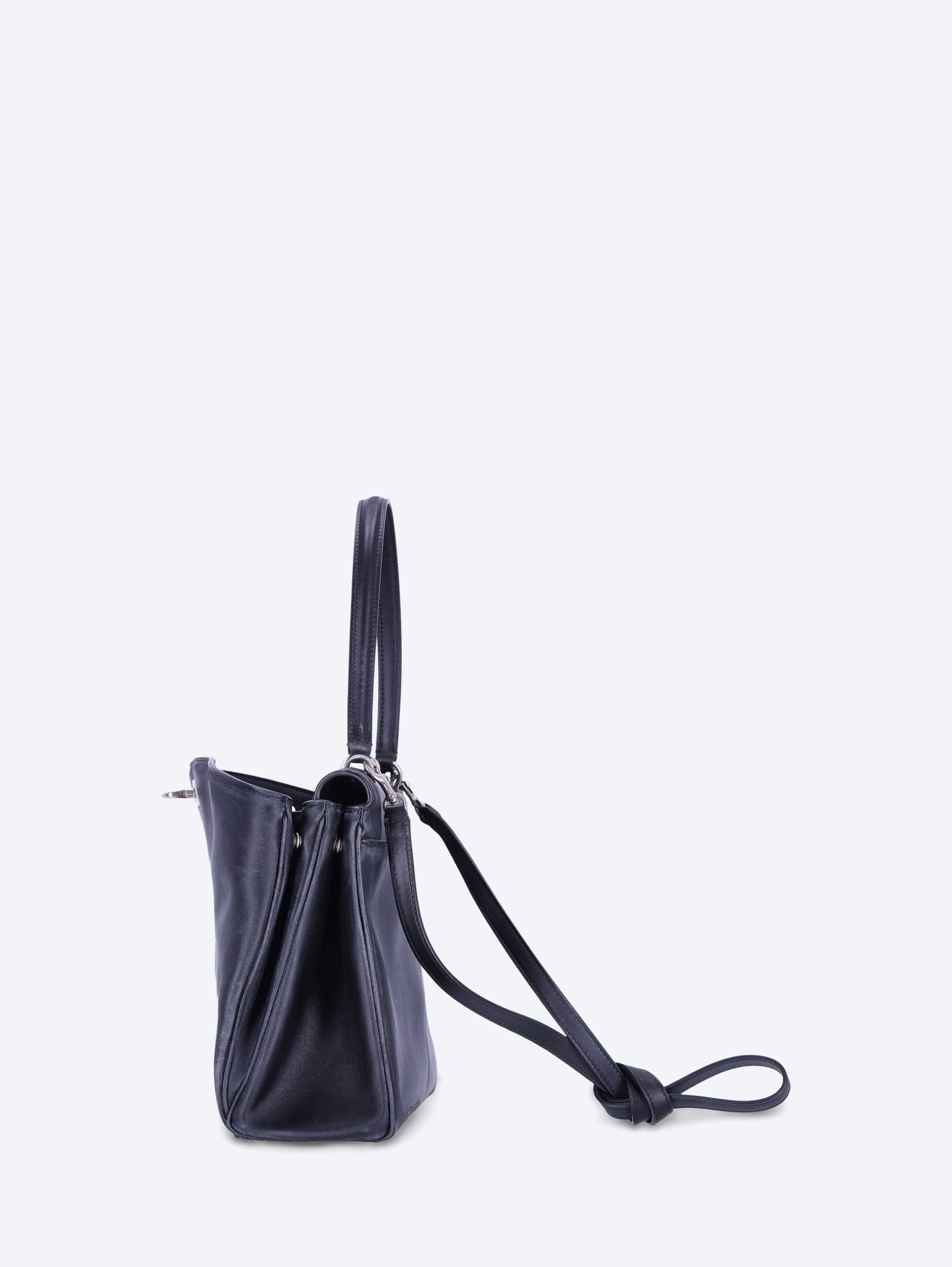 Rodeo Medium Handbag Used Effect With One Charm Balenciaga оригінал – Купити в Україні – збільшений вид