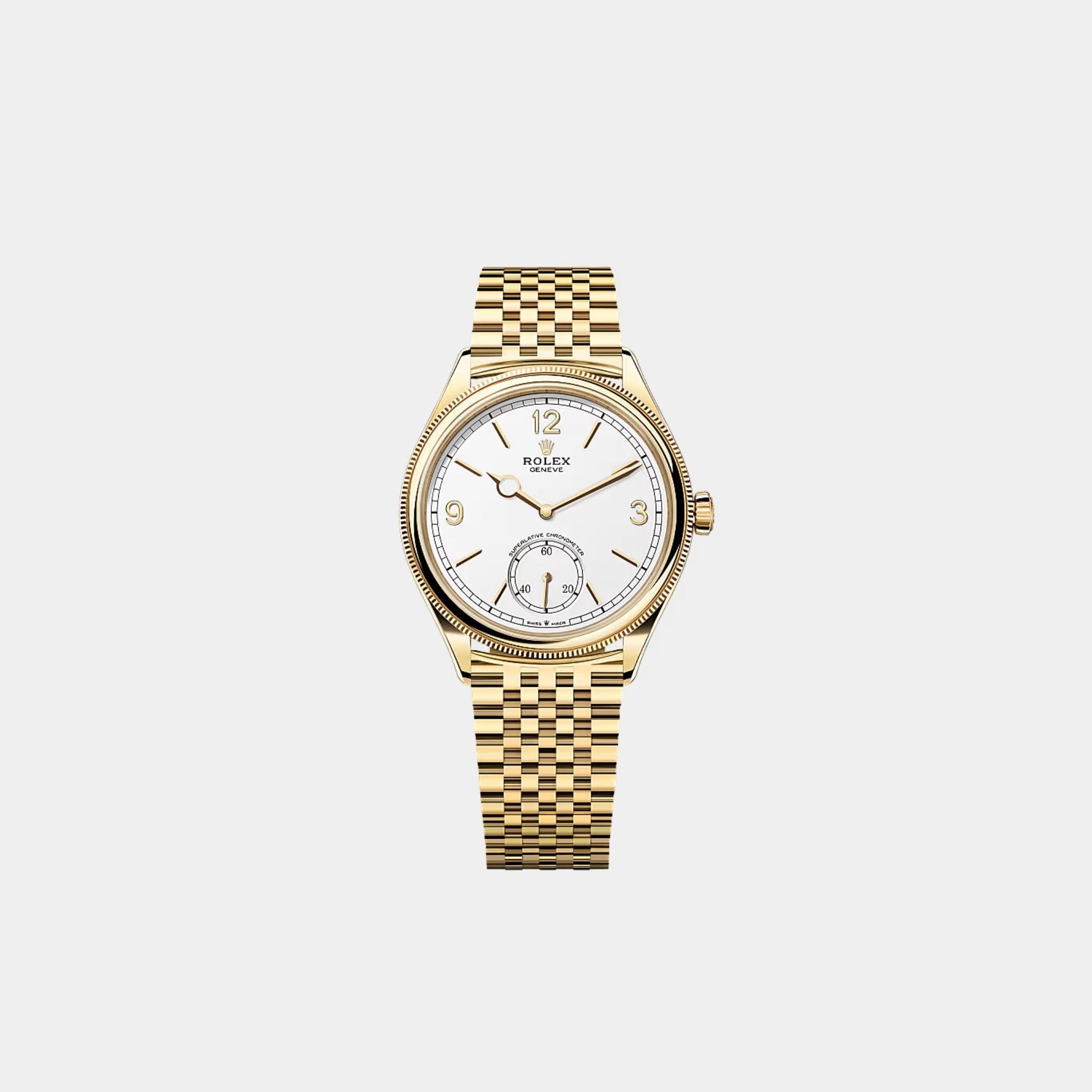 1908 Yellow Gold Intense White Ref. 52508-0008 Rolex оригінал – Купити в Україні – боковий вид