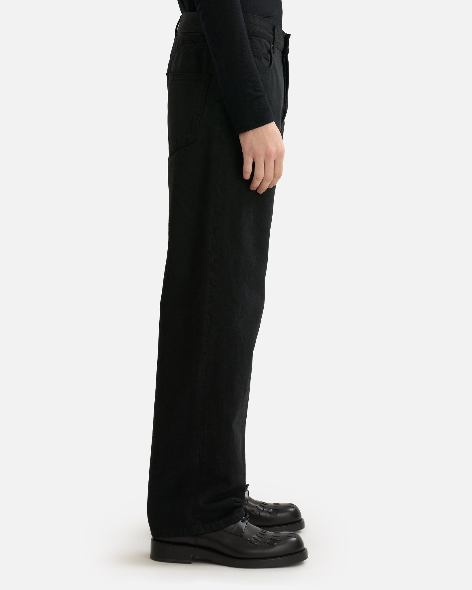 Rossen Jean In Black The row – Гарантія оригінальності – вид ззаду