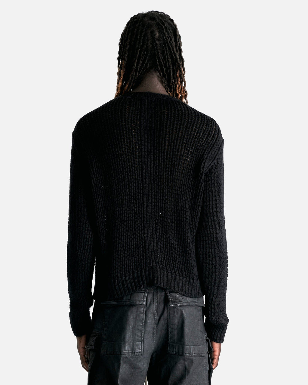 Оригінальна Round Neck In Black Rick owens – детальний вид
