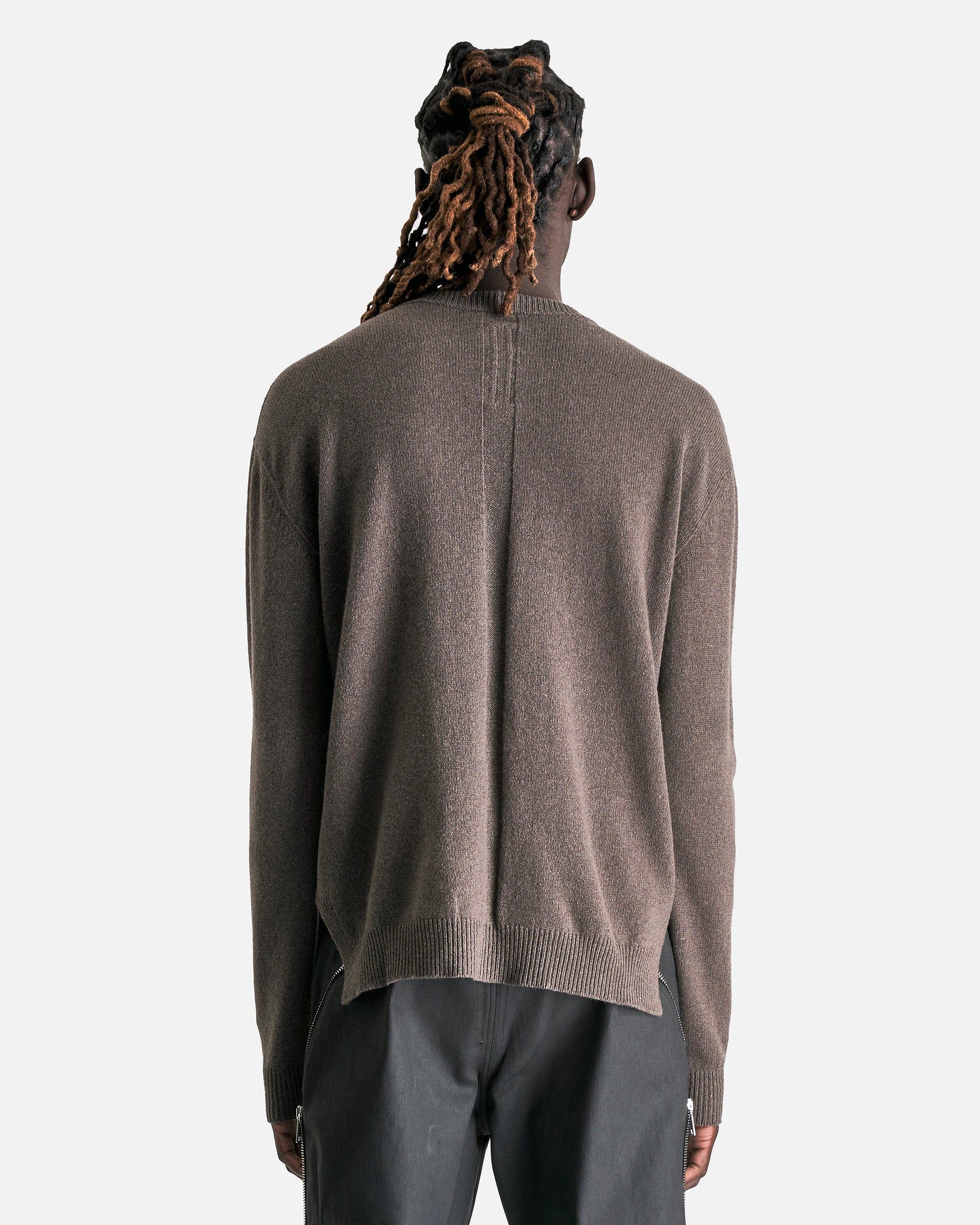 Round Neck In Dust Rick owens – Гарантія оригінальності – детальний вид