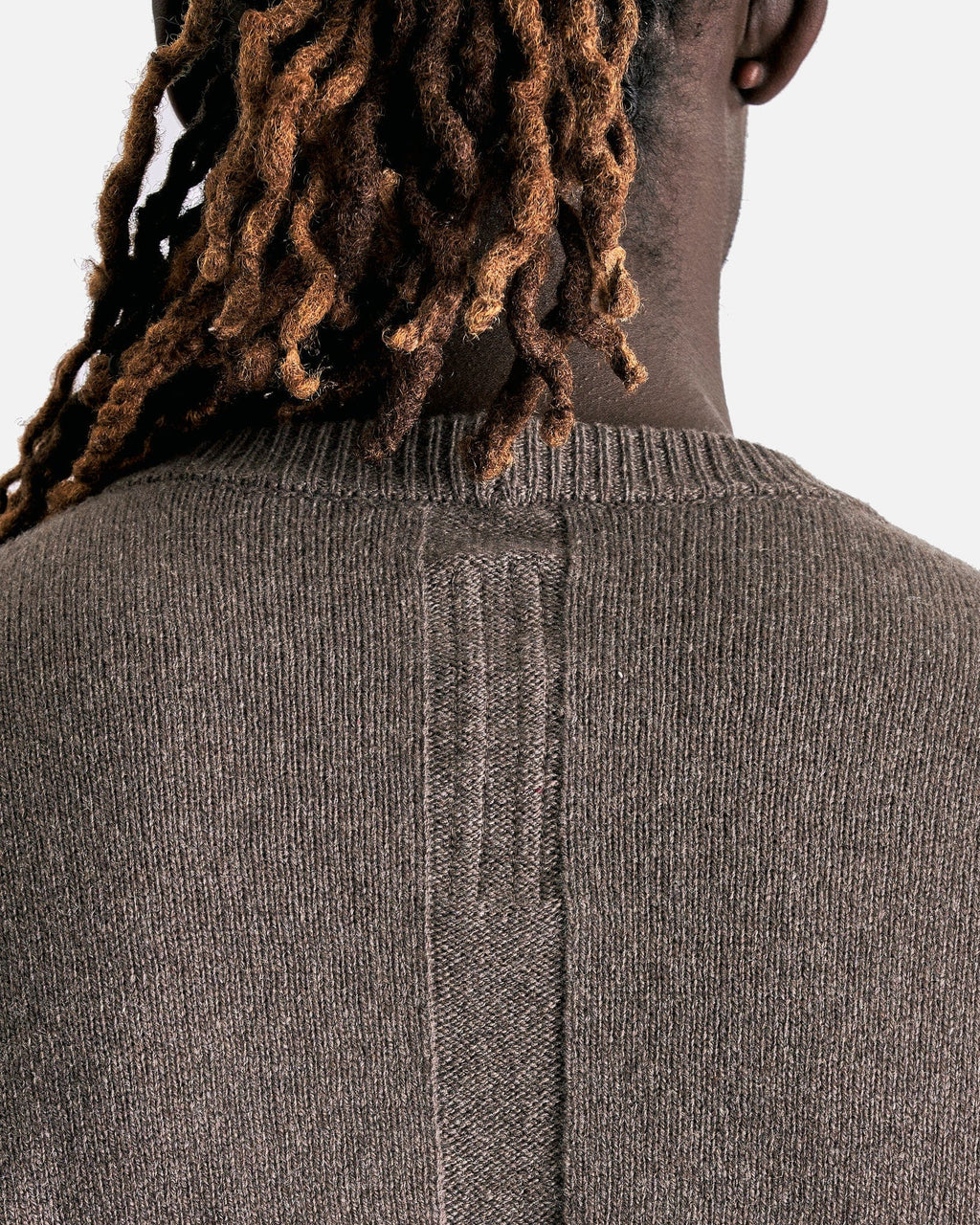 Round Neck In Dust Rick owens – Гарантія оригінальності – збільшений вид