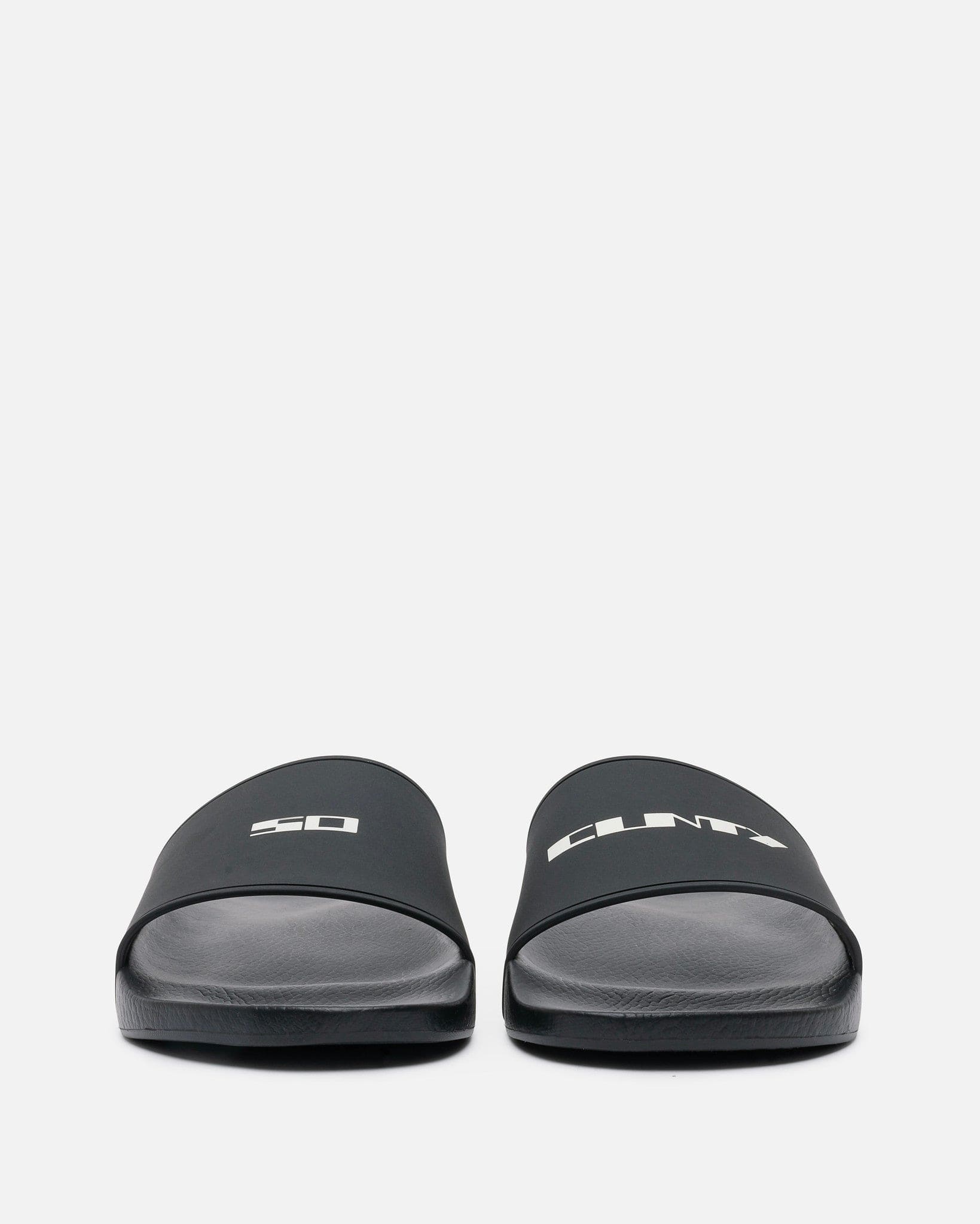 Оригінальна Rubber Slides In Black Rick owens – детальний вид