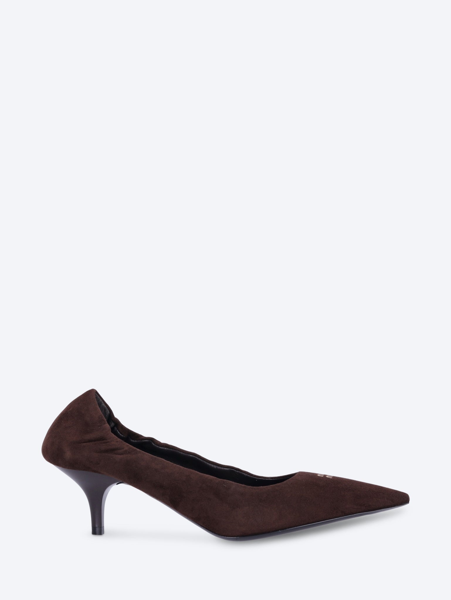 Ruches Suede Pumps Shoes Miu miu – Гарантія оригінальності – боковий вид