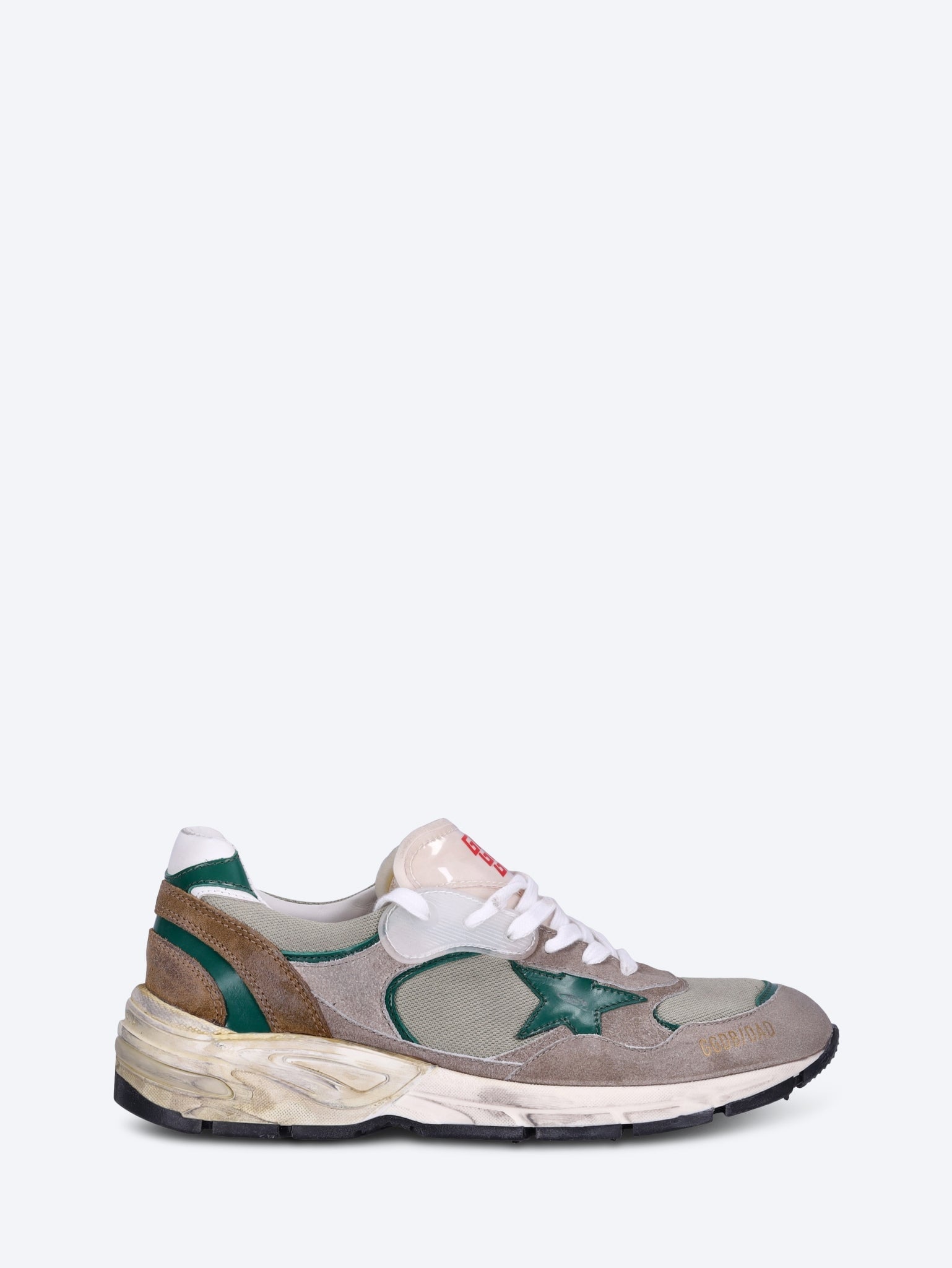 Running Dad New Nylon Leather Suede Sneakers Golden goose – Гарантія оригінальності – боковий вид