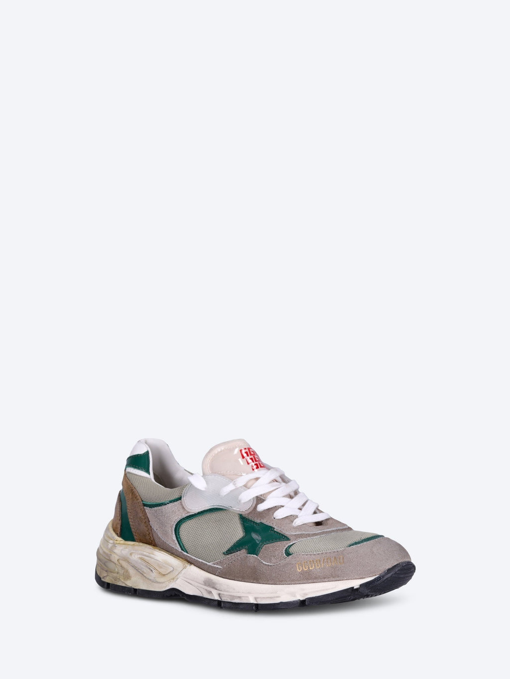 Running Dad New Nylon Leather Suede Sneakers Golden goose – Гарантія оригінальності – вид ззаду