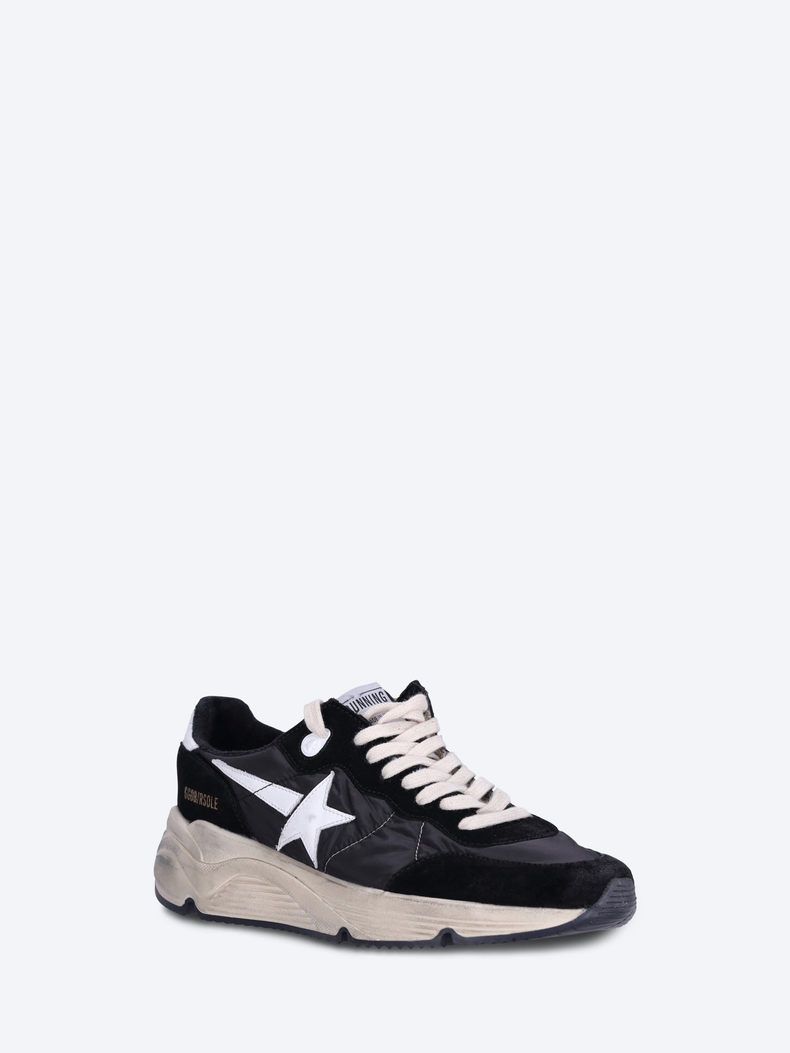 Running Sole Nylon Suede Leather Star Sneakers Golden goose – Гарантія оригінальності – вид ззаду