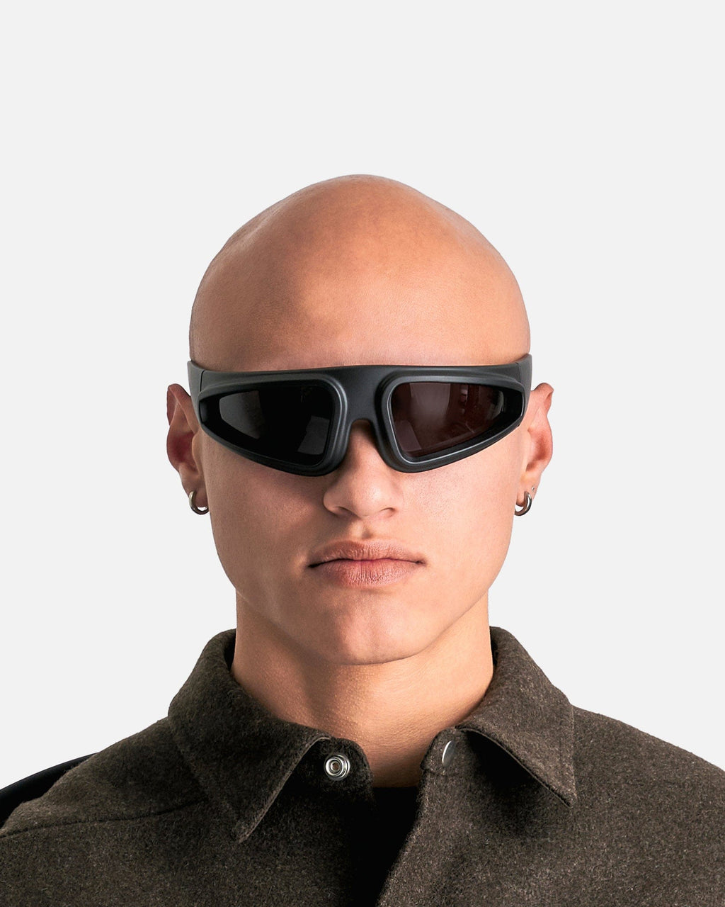 Оригінальна Ryder Sunglasses In Black Rick owens – вид ззаду