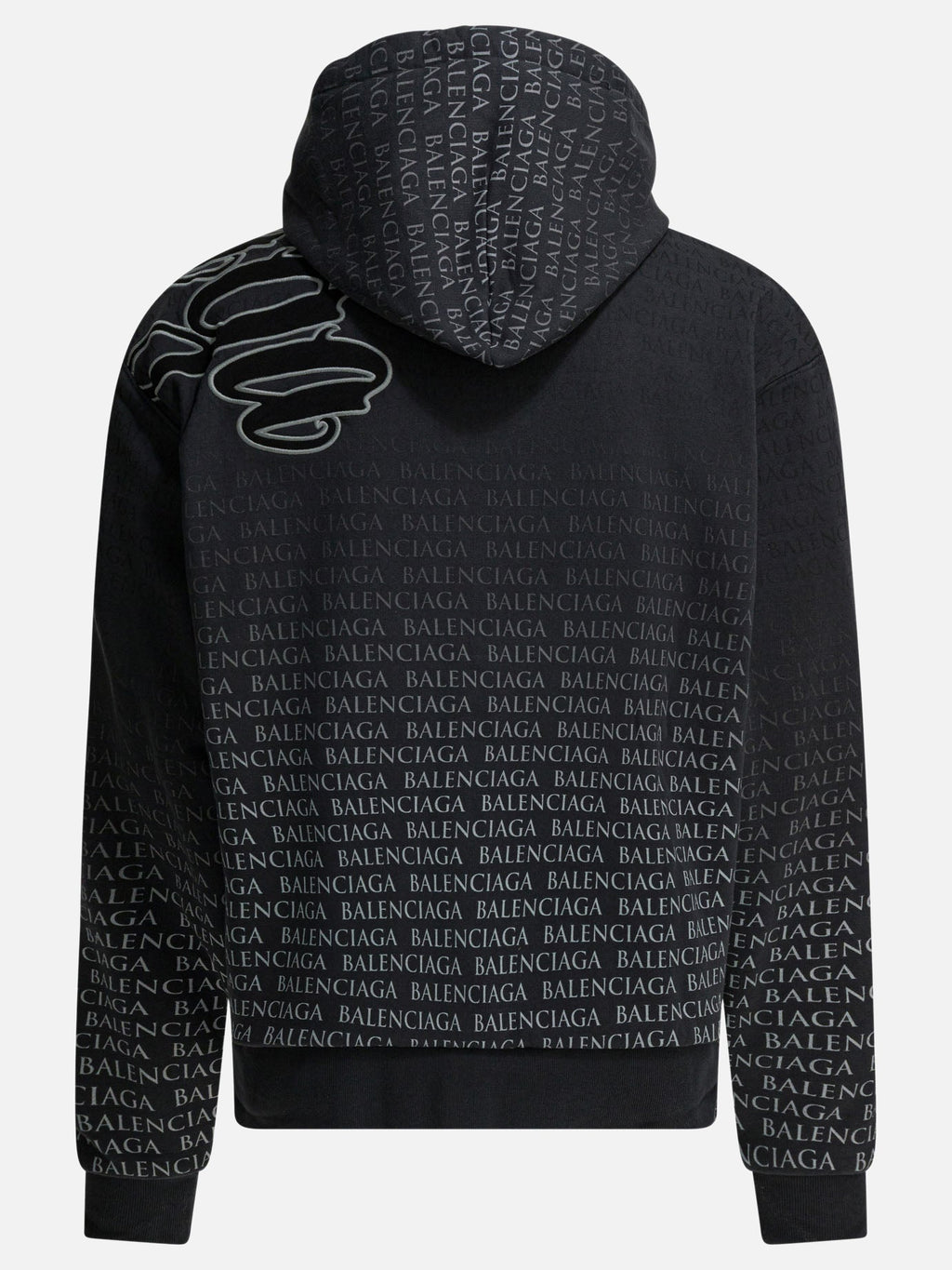 Big B Hoodie Balenciaga – Гарантія оригінальності – вид ззаду