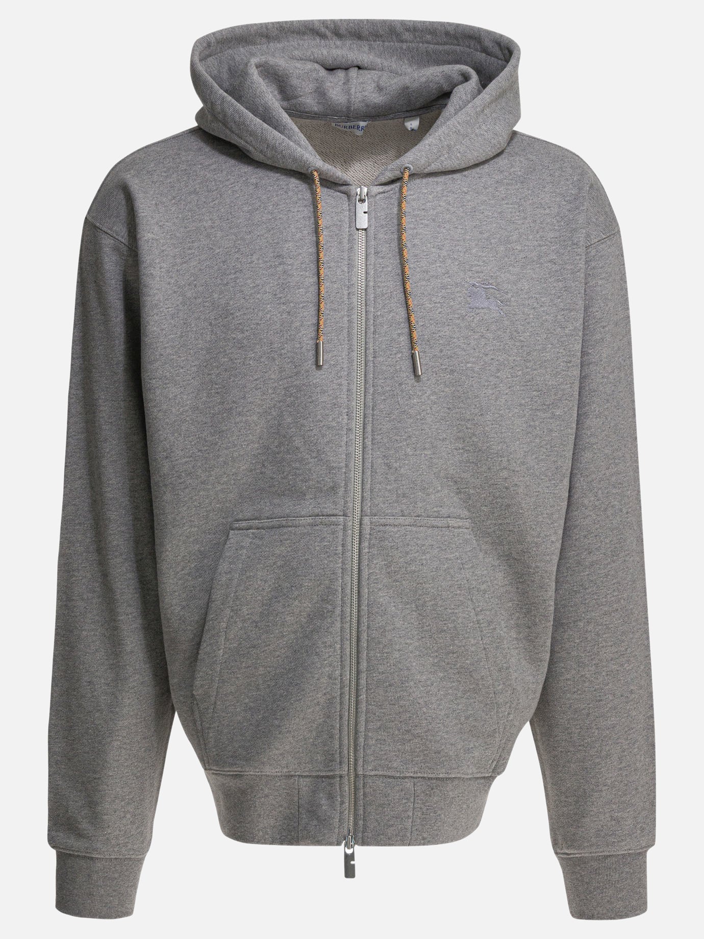 Оригінальна Check Zipper Sweatshirt Burberry – боковий вид