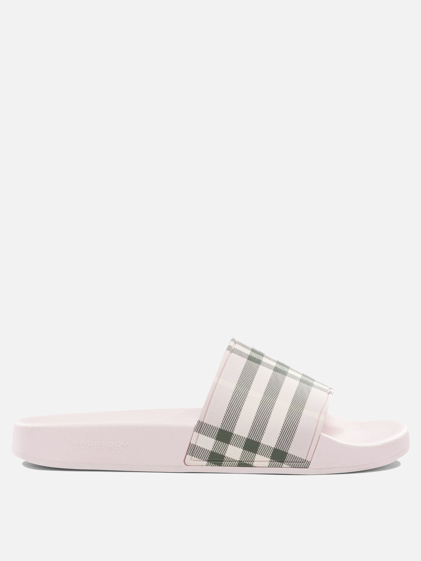 Check Slide Burberry – Гарантія оригінальності – боковий вид