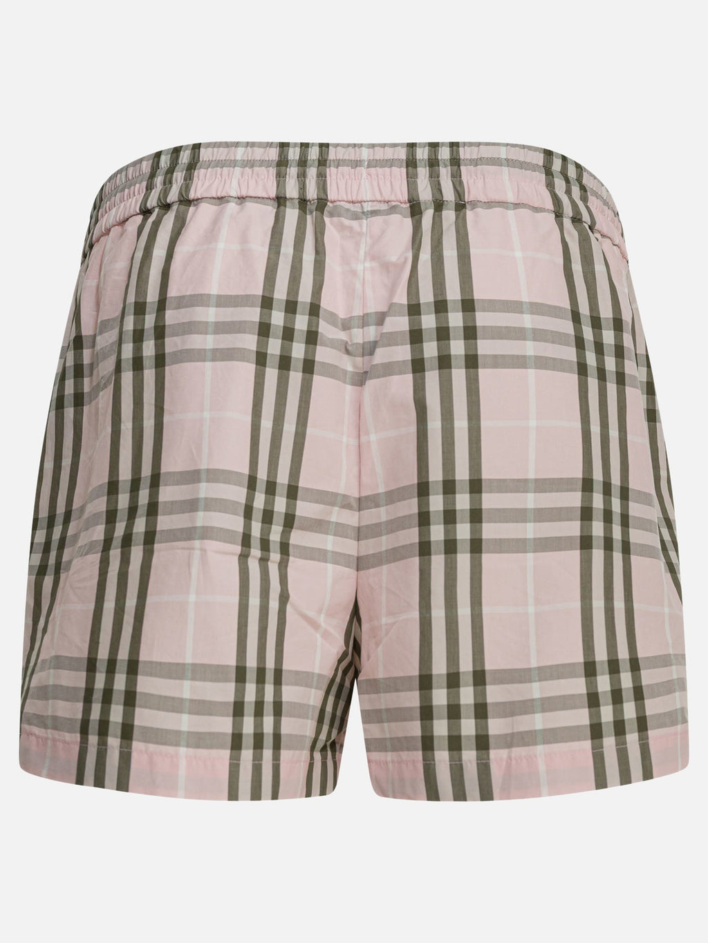 Оригінальна Evelyn Check Short Burberry – боковий вид