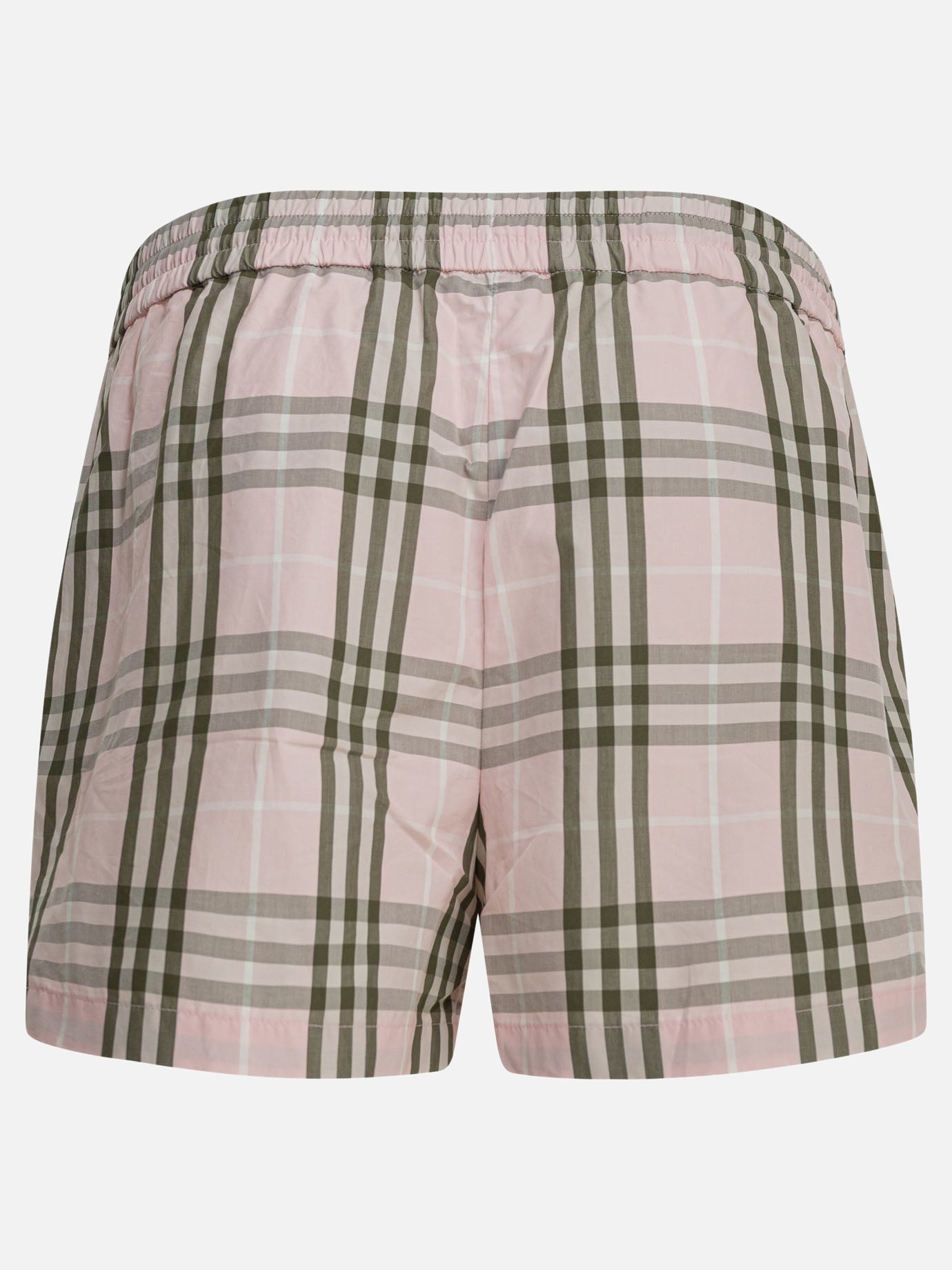 Оригінальна Evelyn Check Short Burberry – боковий вид