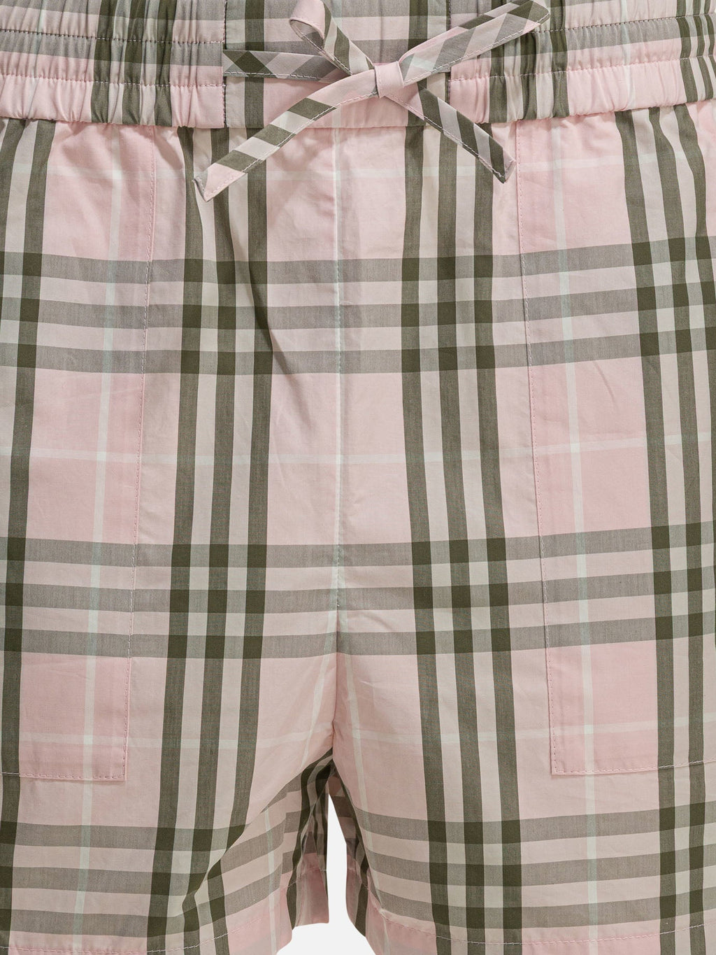 Оригінальна Evelyn Check Short Burberry – вид ззаду