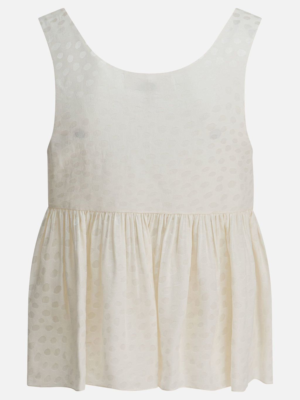 Оригінальна Silk Peplum Top Chloe – вид ззаду