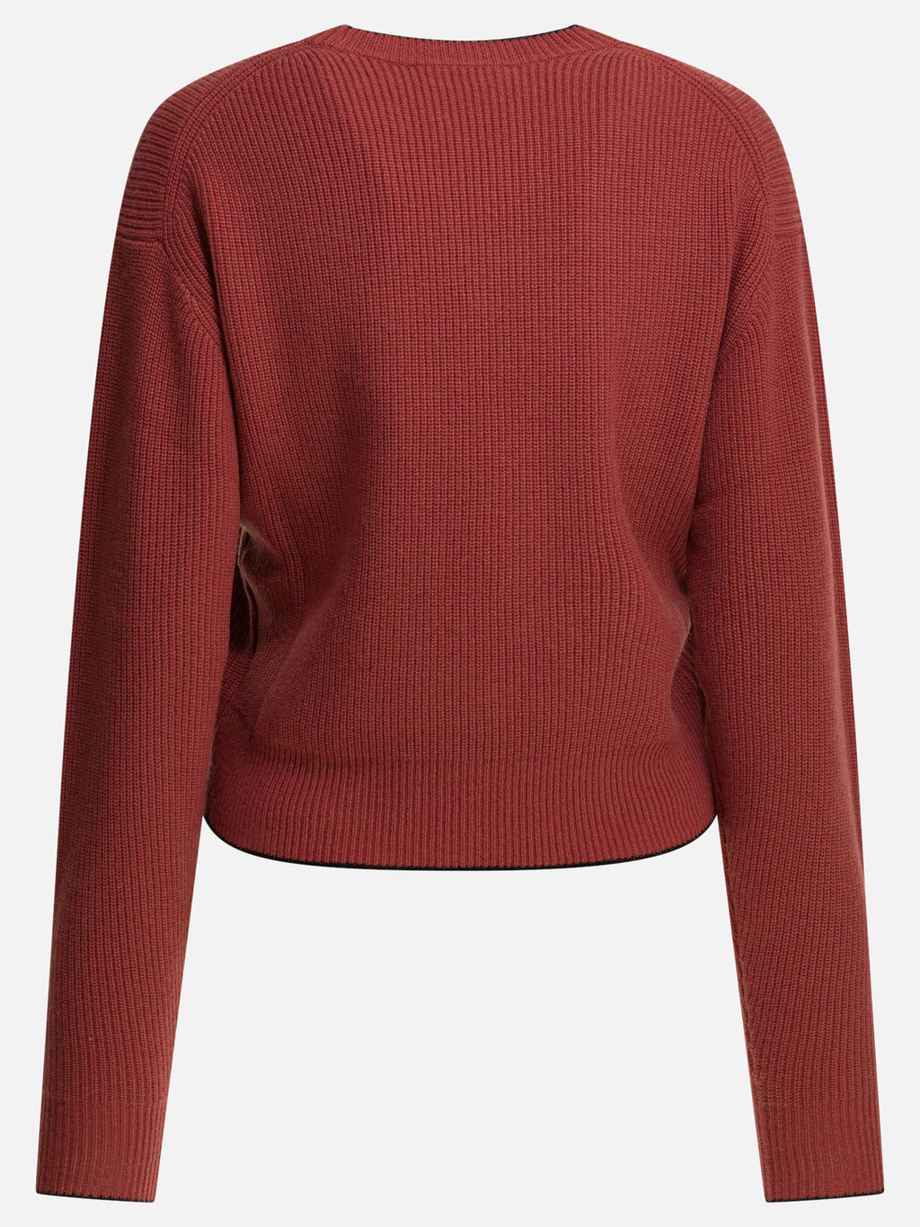 Оригінальна Crew-Neck Sweater With Logo Chloe – вид ззаду
