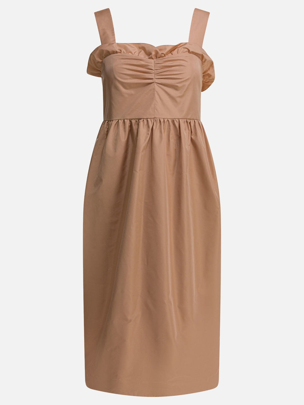 Balloon Dress In Silk Blend Chloe – Гарантія оригінальності – боковий вид