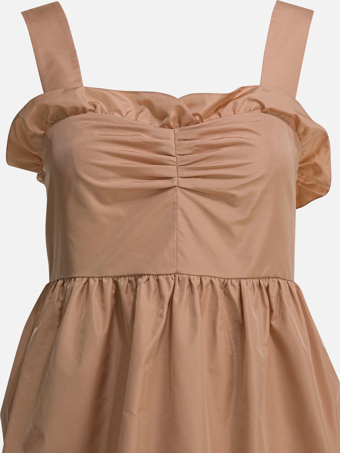 Balloon Dress In Silk Blend Chloe – Гарантія оригінальності – детальний вид