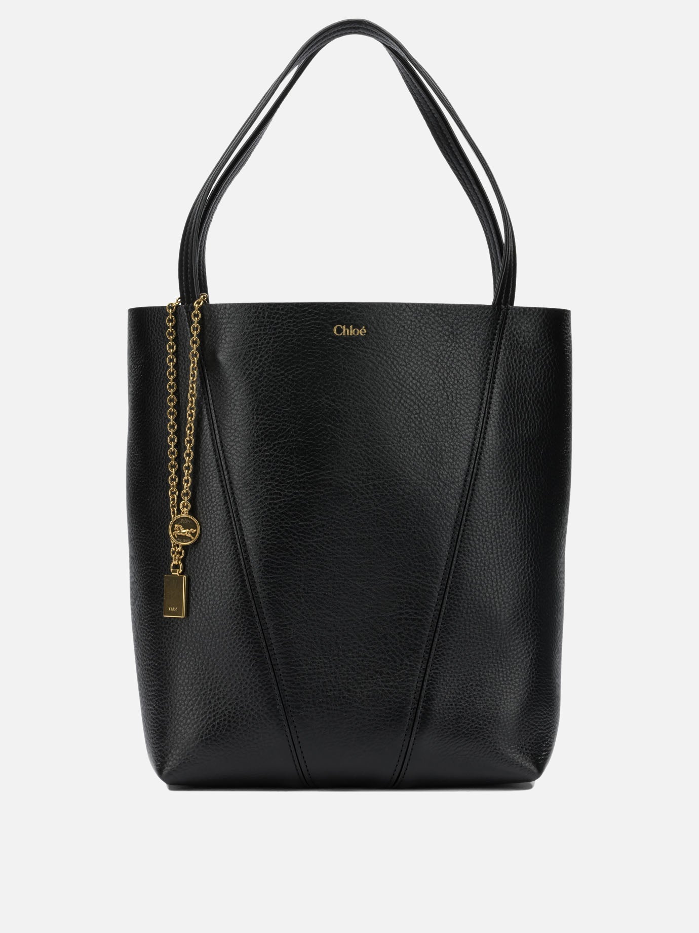 Spin Small Shoulder Bag Chloe – Гарантія оригінальності – боковий вид