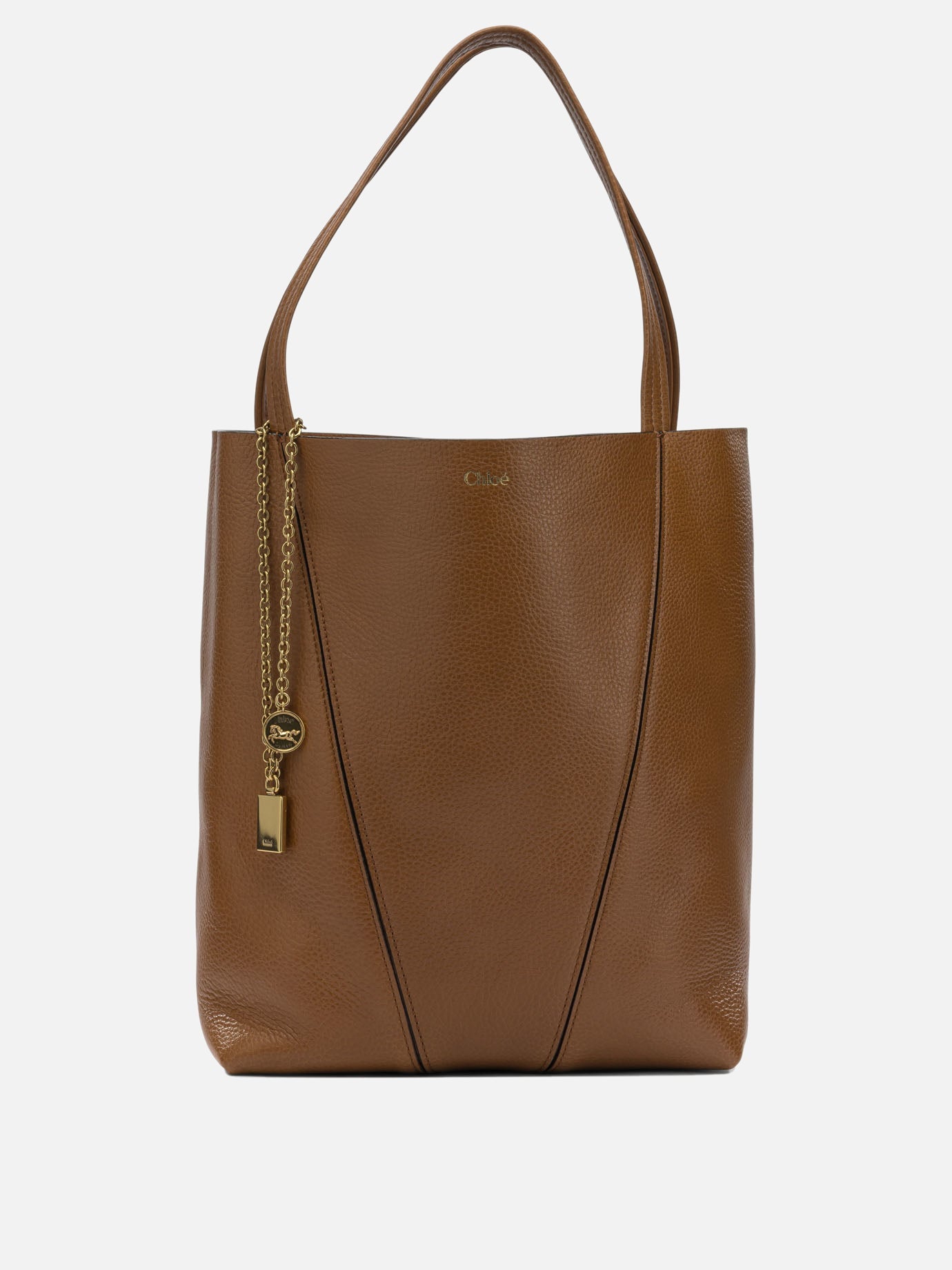 Spin Small Shoulder Bag Chloe – Гарантія оригінальності – боковий вид