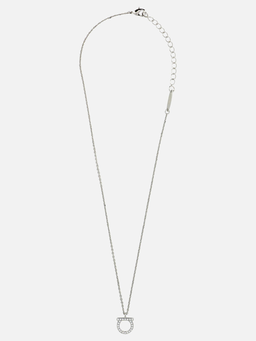 Gancini Necklace Salvatore ferragamo – Гарантія оригінальності – вид ззаду