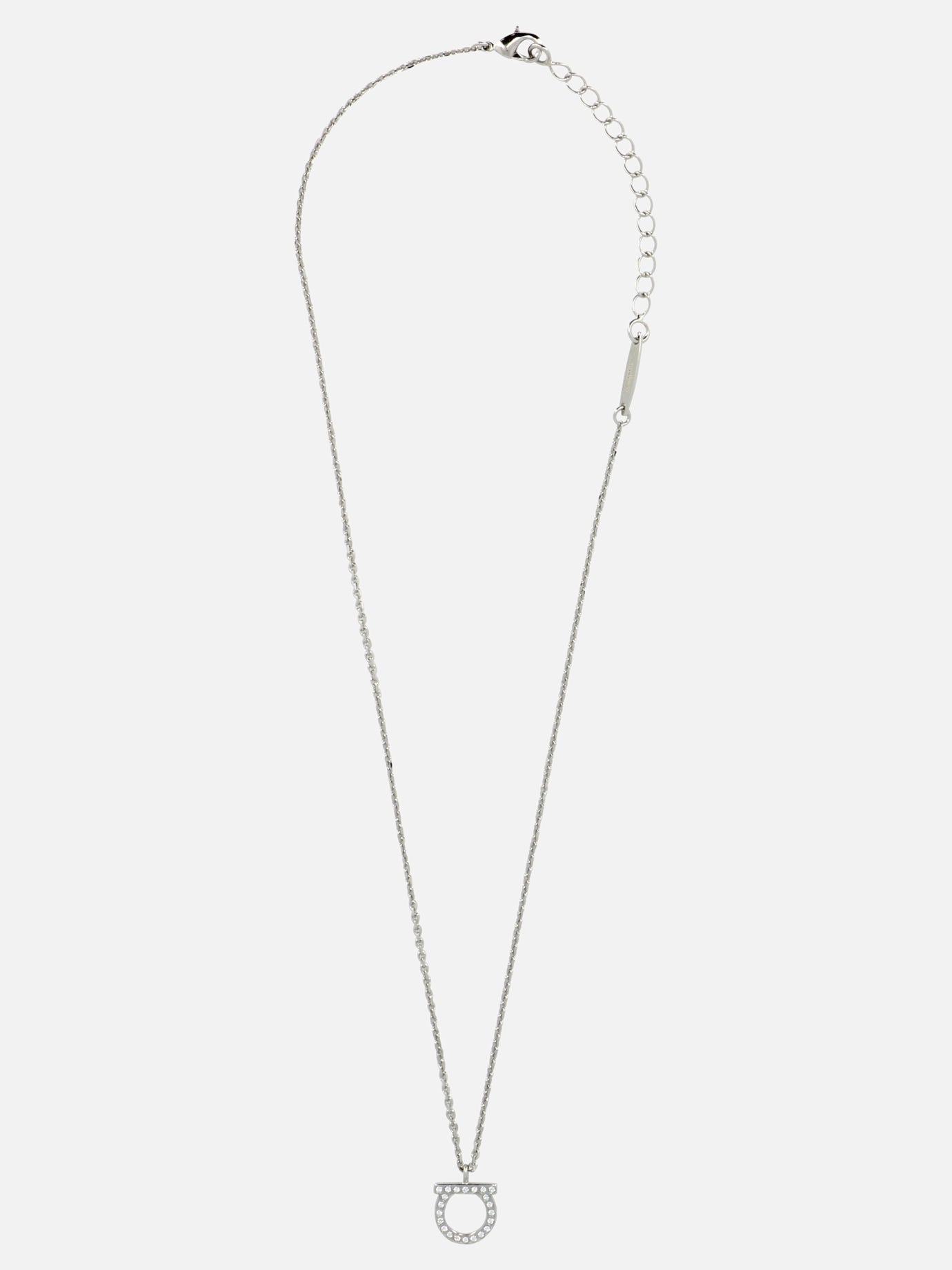 Gancini Necklace Salvatore ferragamo – Гарантія оригінальності – вид ззаду