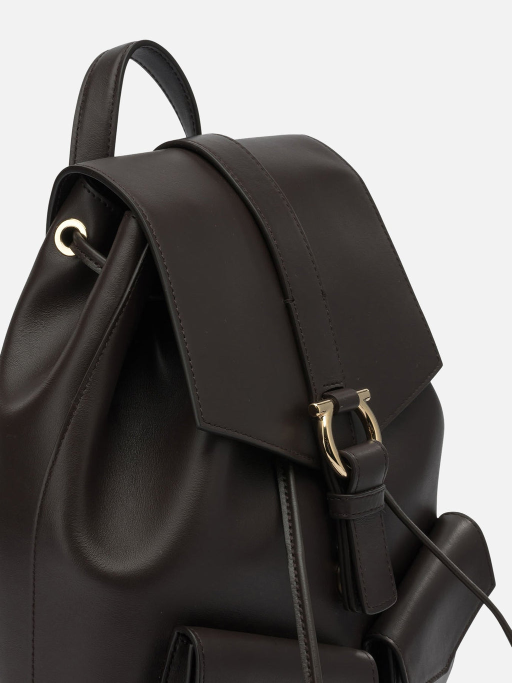 Casual Leather Backpack Salvatore ferragamo – Гарантія оригінальності – детальний вид