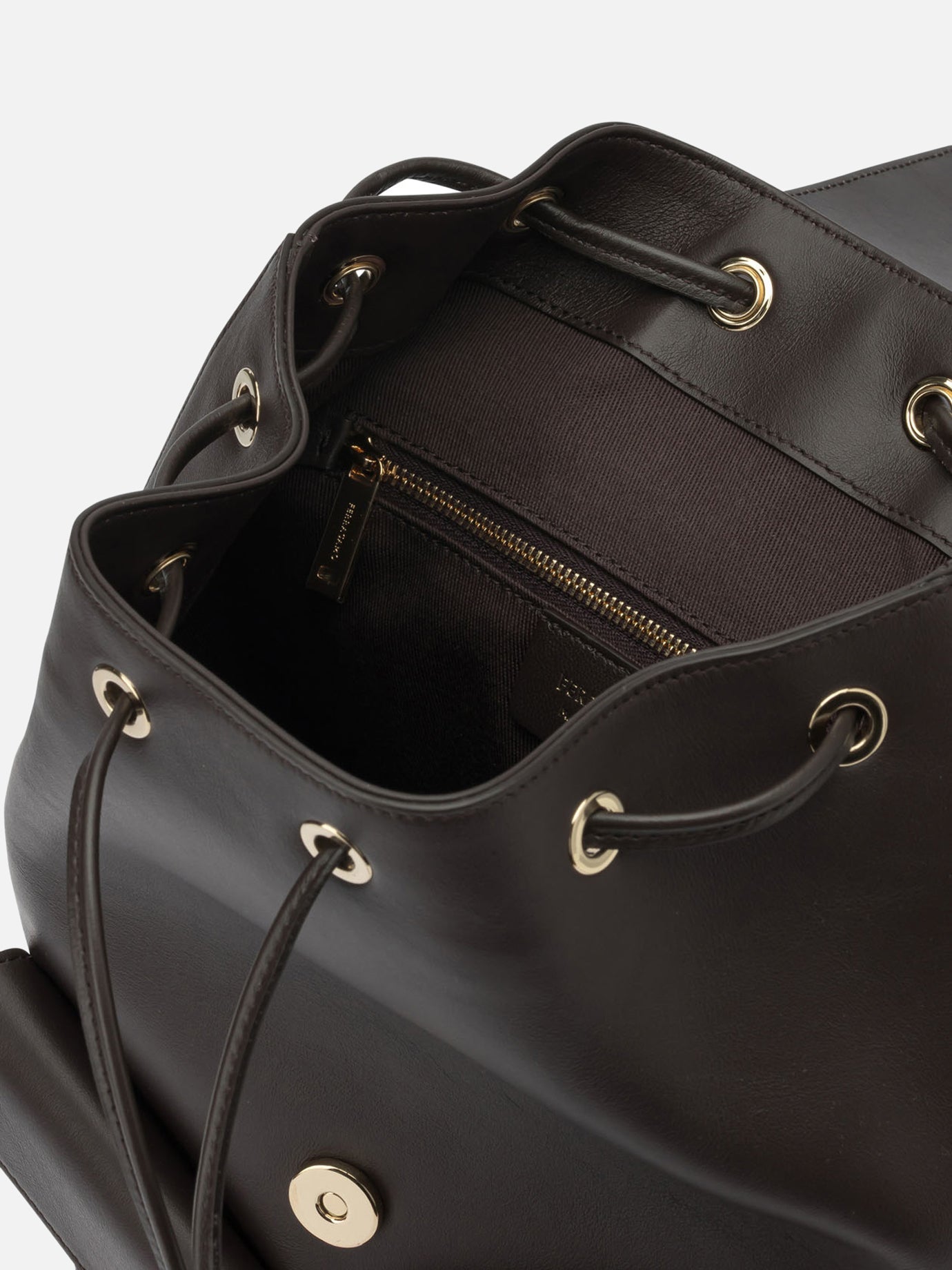 Casual Leather Backpack Salvatore ferragamo – Гарантія оригінальності – збільшений вид