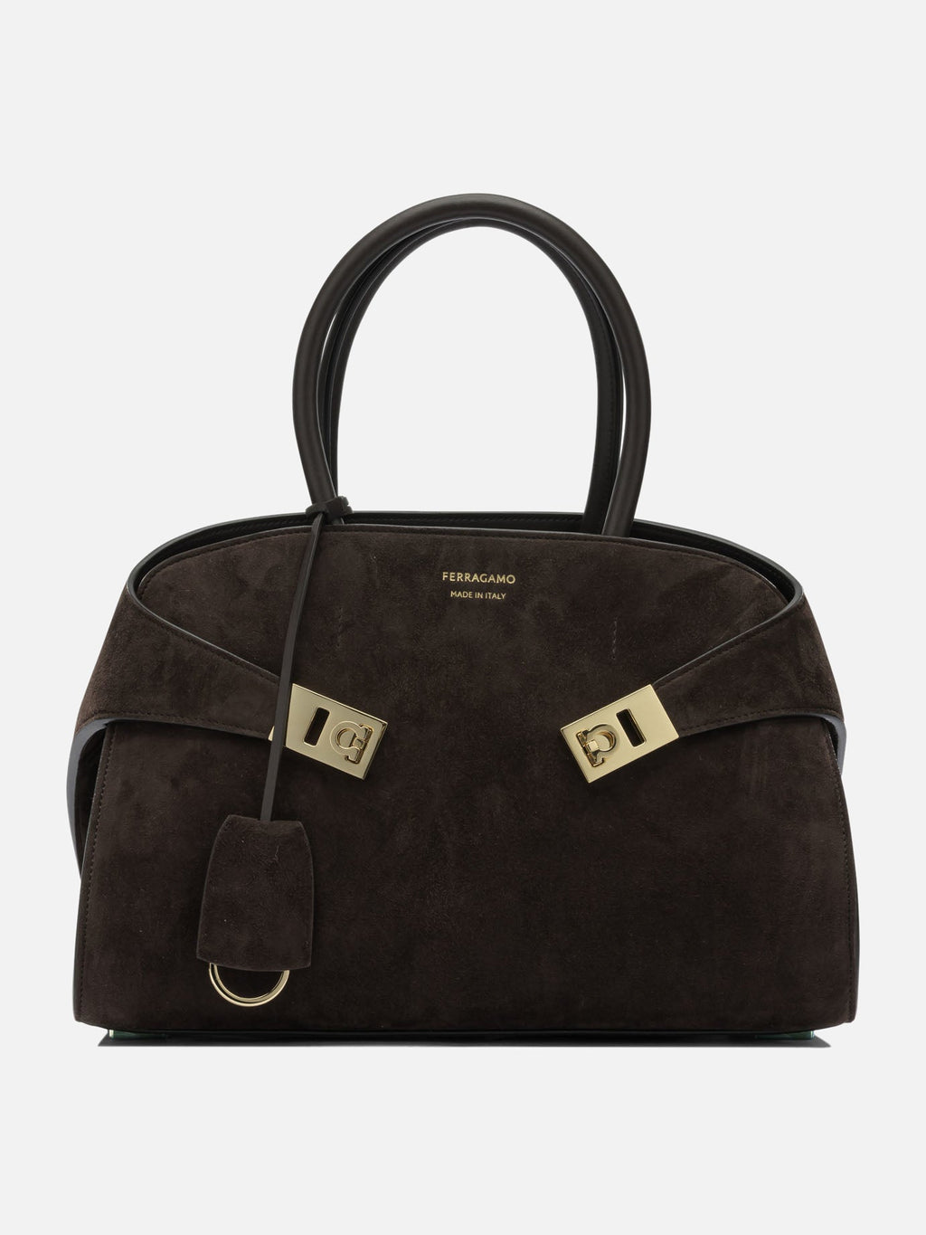 Hug Handbag Salvatore ferragamo – Гарантія оригінальності – боковий вид