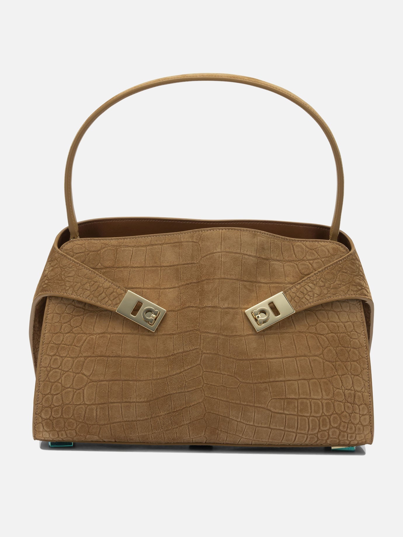 Оригінальна Hug Soft Medium Shoulder Bag Salvatore ferragamo – боковий вид