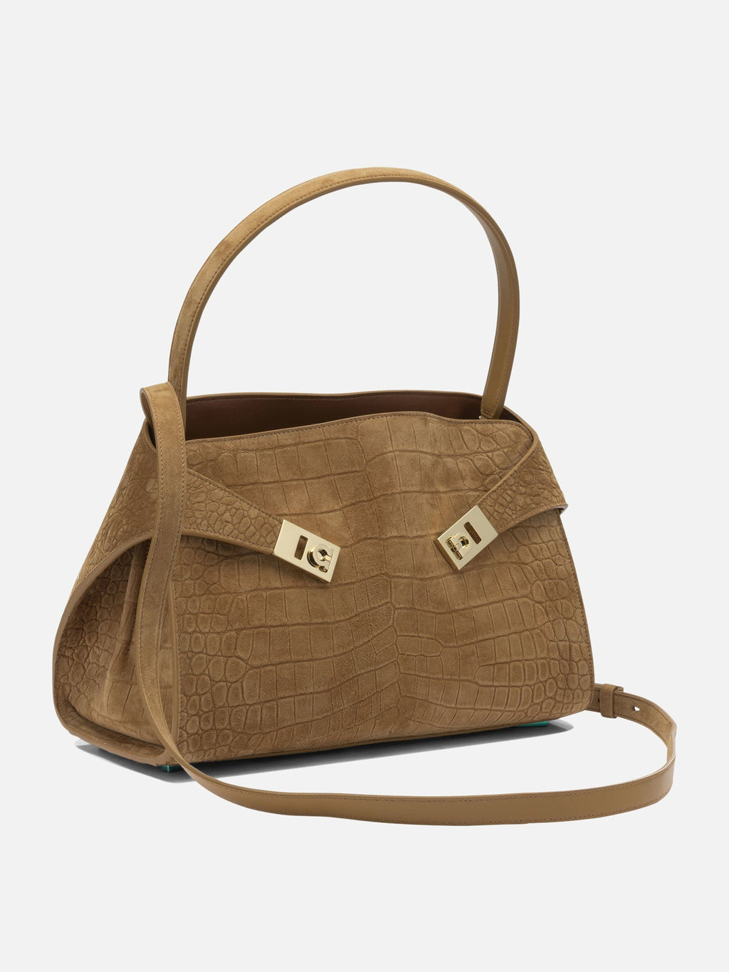 Оригінальна Hug Soft Medium Shoulder Bag Salvatore ferragamo – вид ззаду