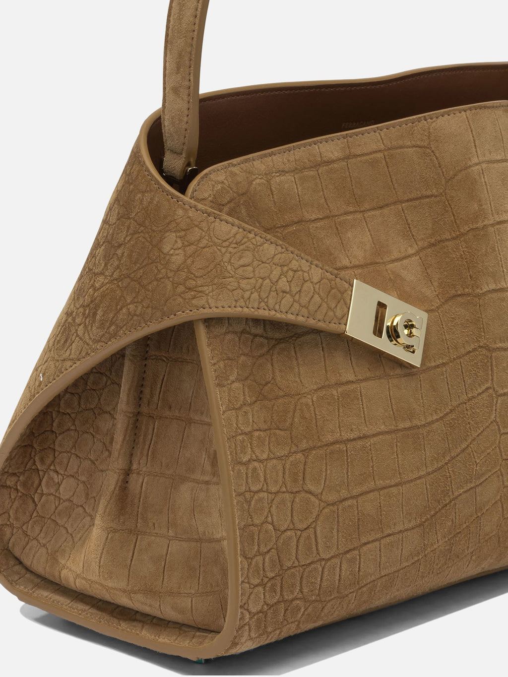 Оригінальна Hug Soft Medium Shoulder Bag Salvatore ferragamo – збільшений вид