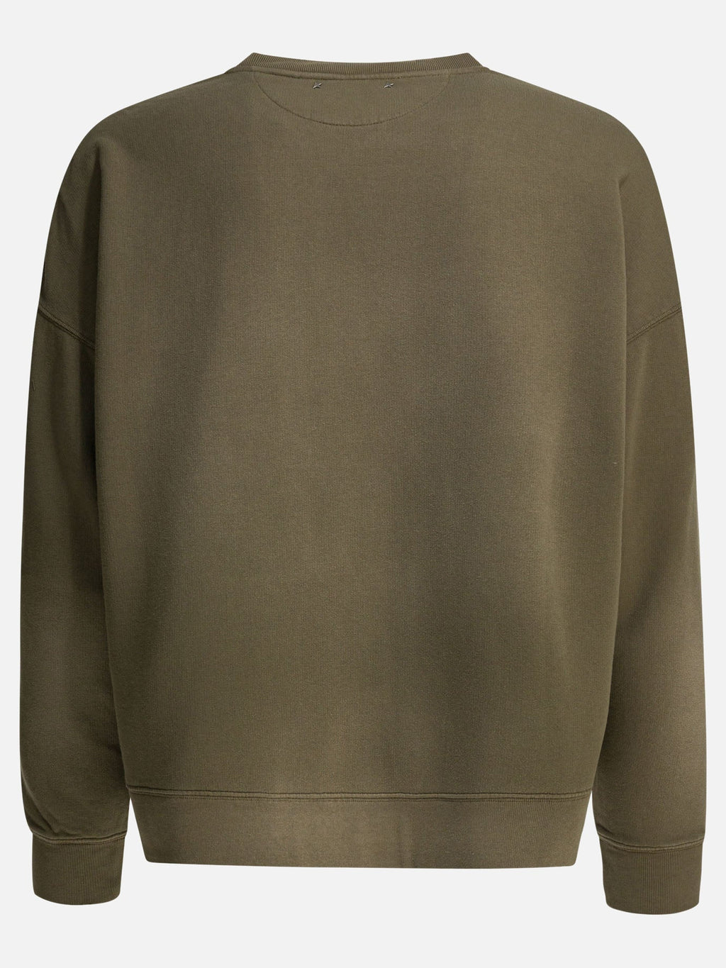 Оригінальна Crewneck Sweatshirt With Logo Golden goose – вид ззаду