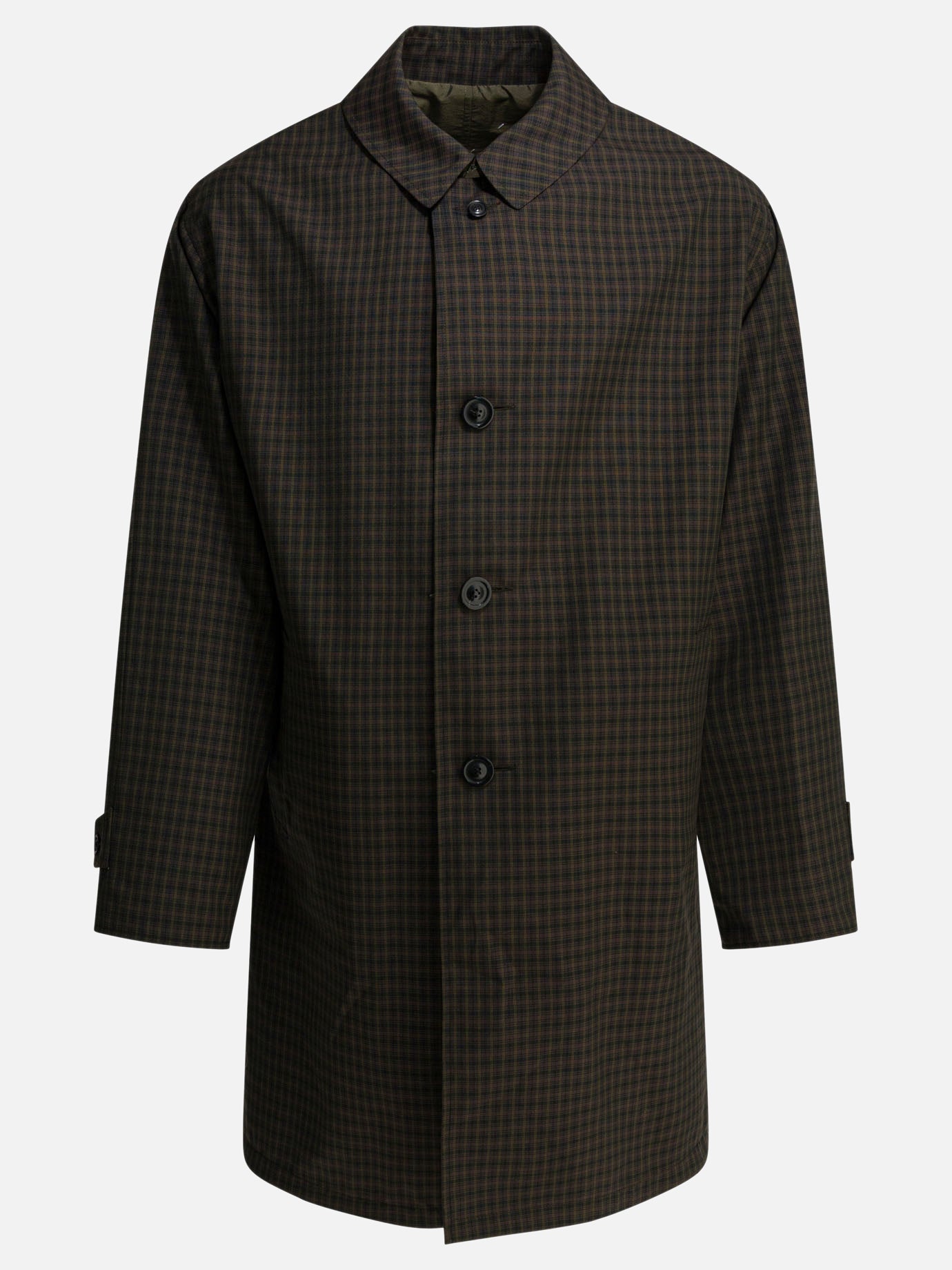 Plaid Raincoat Maison margiela – Гарантія оригінальності – боковий вид