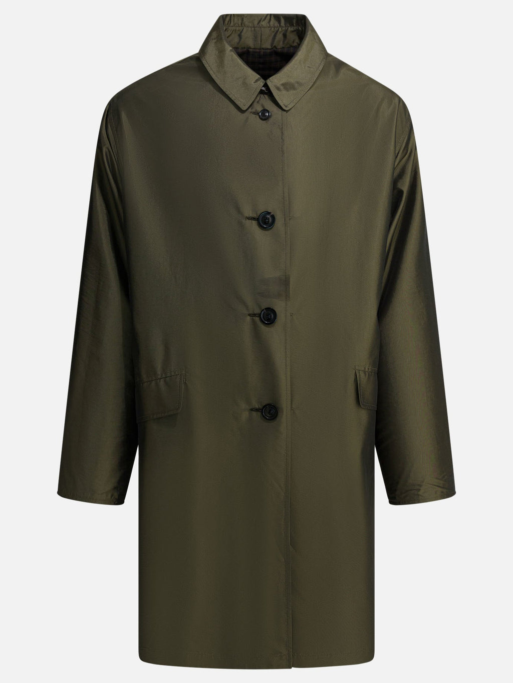 Plaid Raincoat Maison margiela – Гарантія оригінальності – вид ззаду