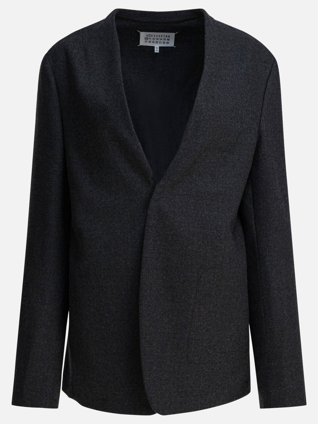 Оригінальна Virgin Wool Blazer Maison margiela – боковий вид
