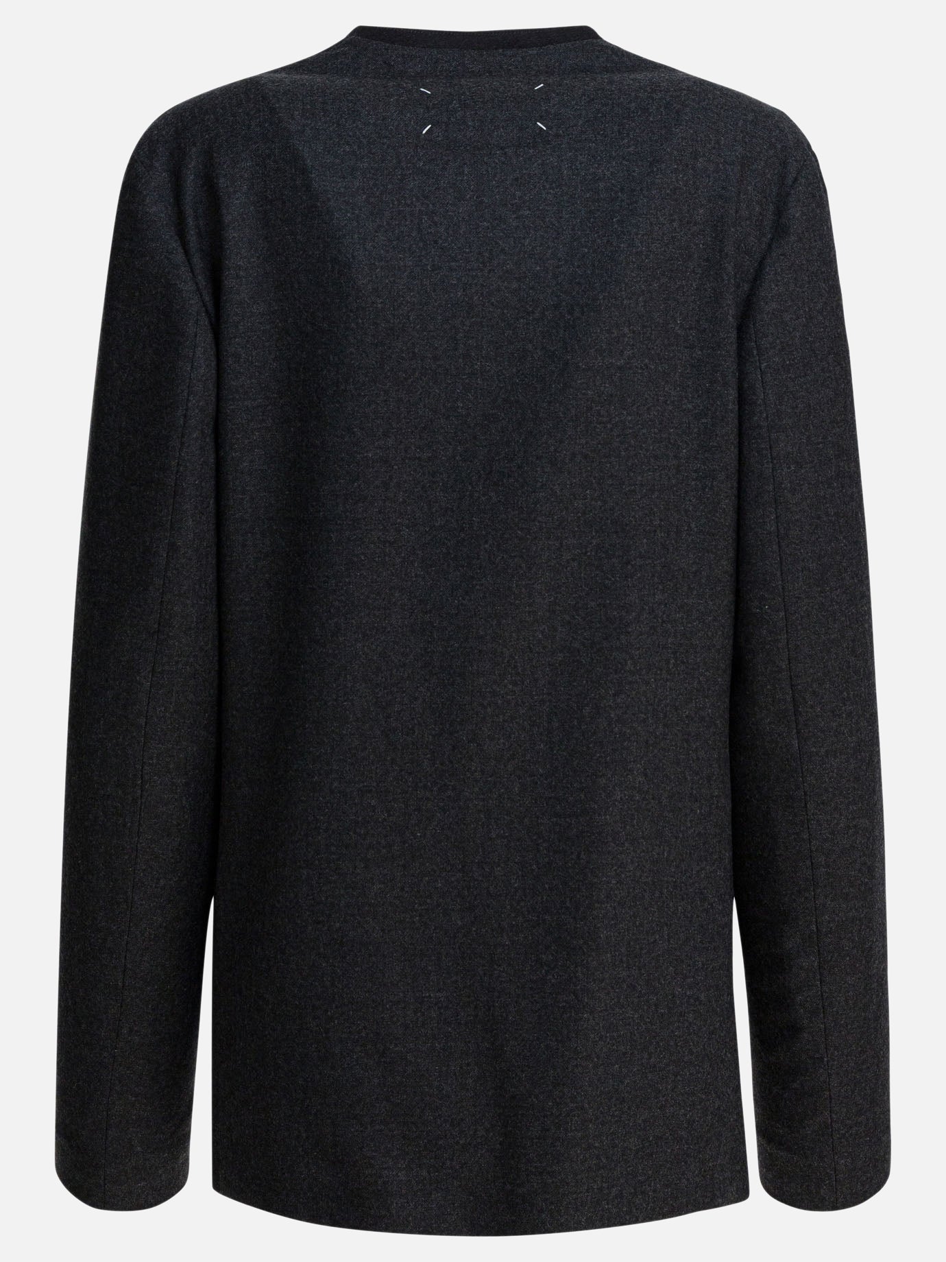 Оригінальна Virgin Wool Blazer Maison margiela – вид ззаду