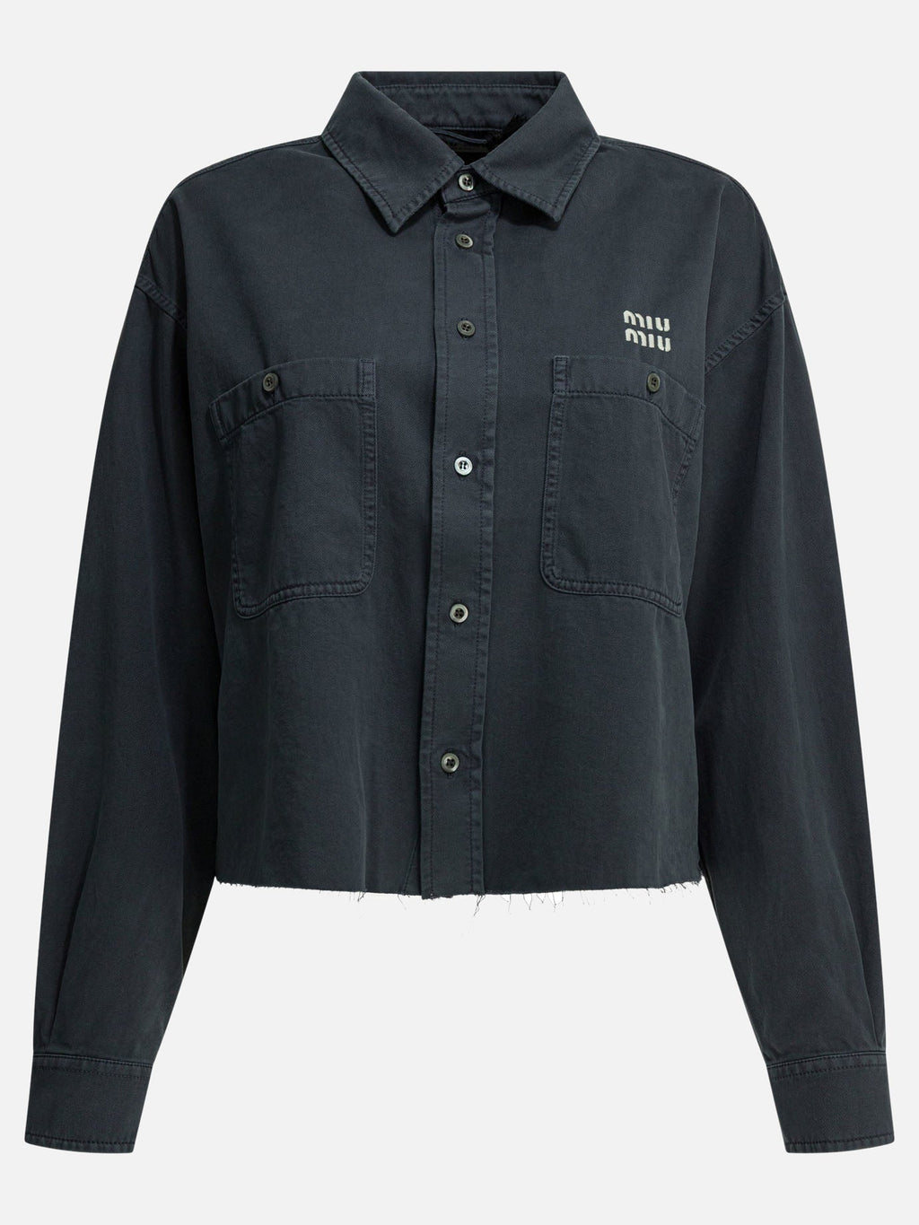 Light Denim Shirt Miu miu оригінал – Купити в Україні – боковий вид