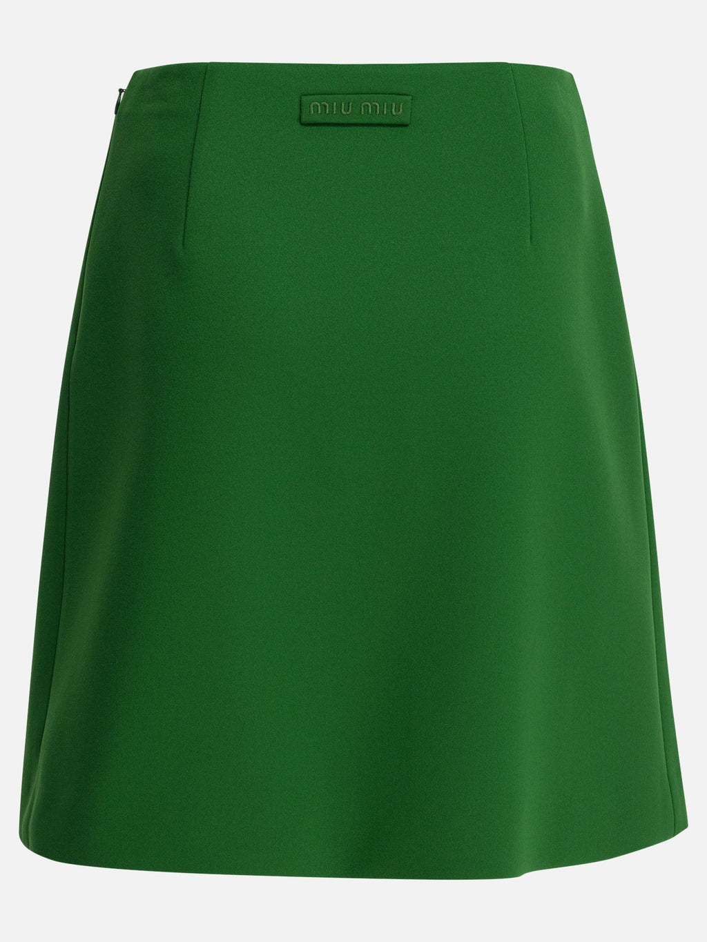 A-Line Miniskirt Miu miu оригінал – Купити в Україні – вид ззаду