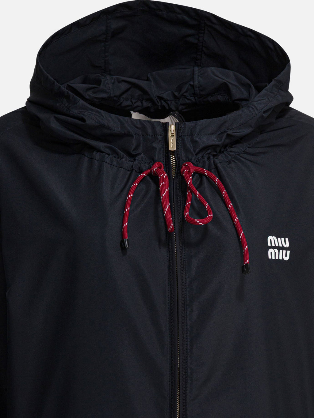 Tec Canvas Windbreaker Jacket Miu miu – Гарантія оригінальності – вид ззаду