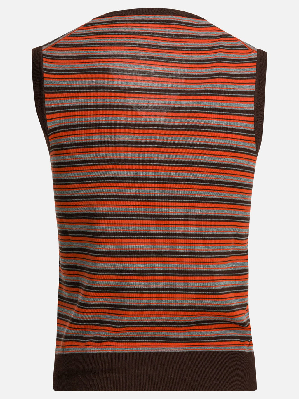 Wool Vest With Logo Miu miu – Гарантія оригінальності – боковий вид