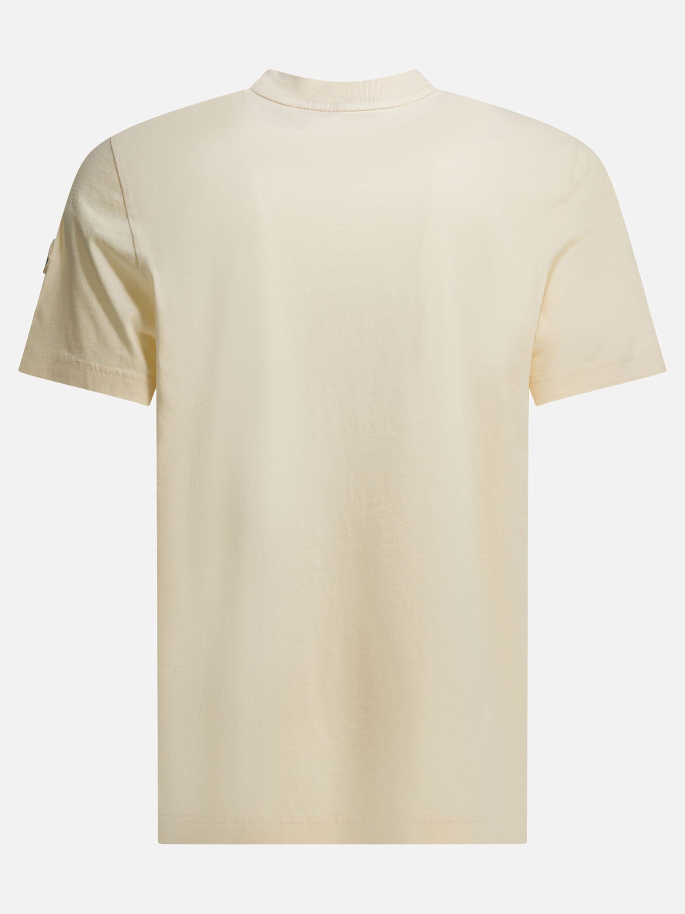 Оригінальна Crew-Neck T-Shirt With Logo Moncler – вид ззаду