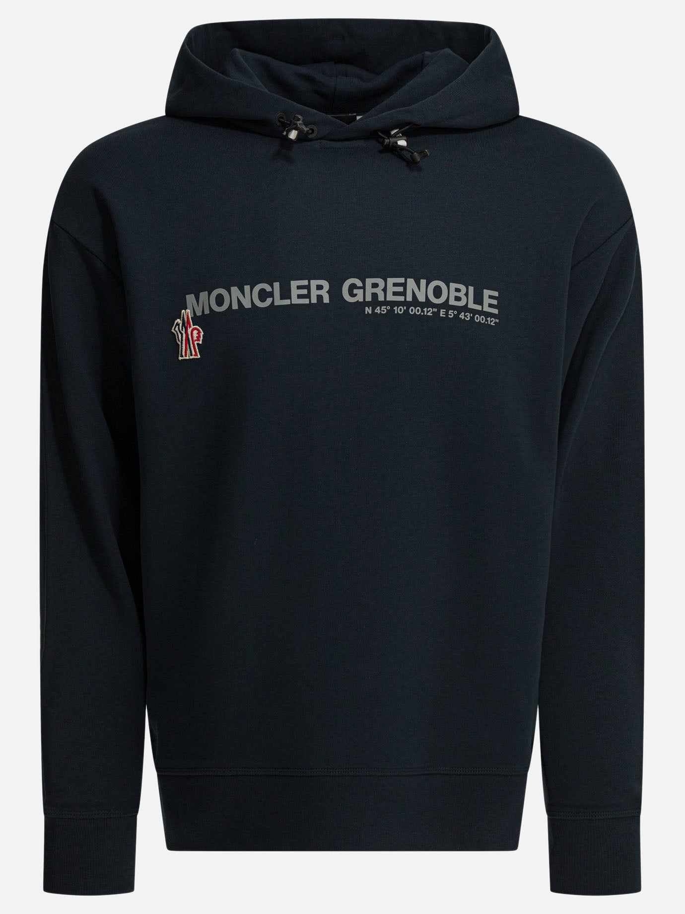 Logo Print Hoodie Moncler – Гарантія оригінальності – боковий вид - MONCLER