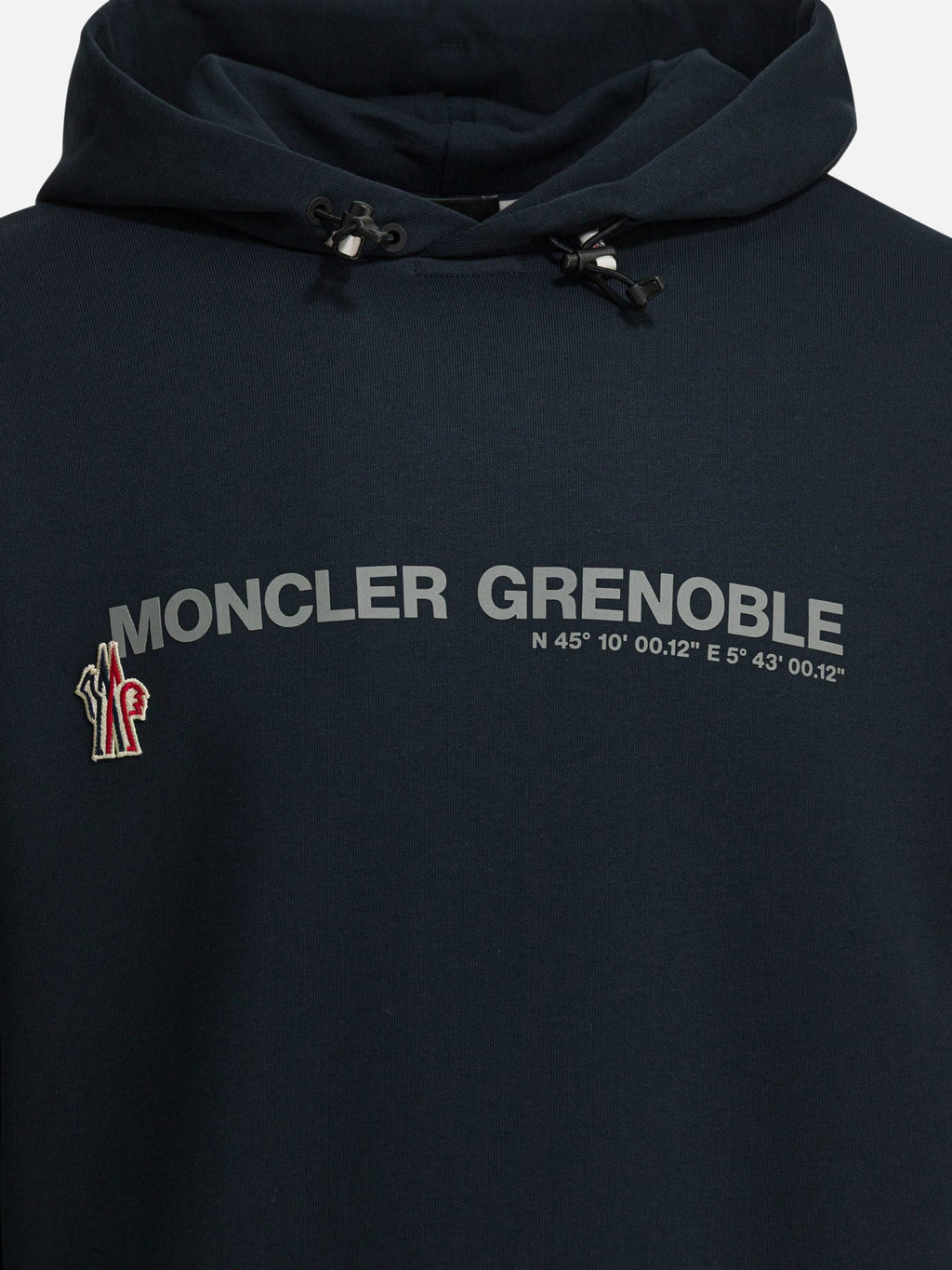 Logo Print Hoodie Moncler – Гарантія оригінальності – детальний вид