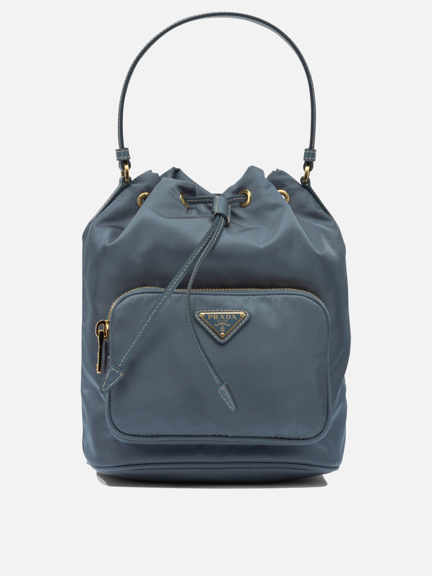 Оригінальна Re-Nylon Small Duet Hand Bag Prada – боковий вид