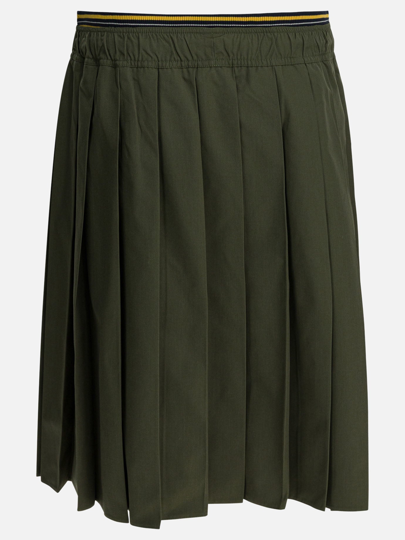 Pleated Skirt In Re-Nylon Prada – Гарантія оригінальності – вид ззаду
