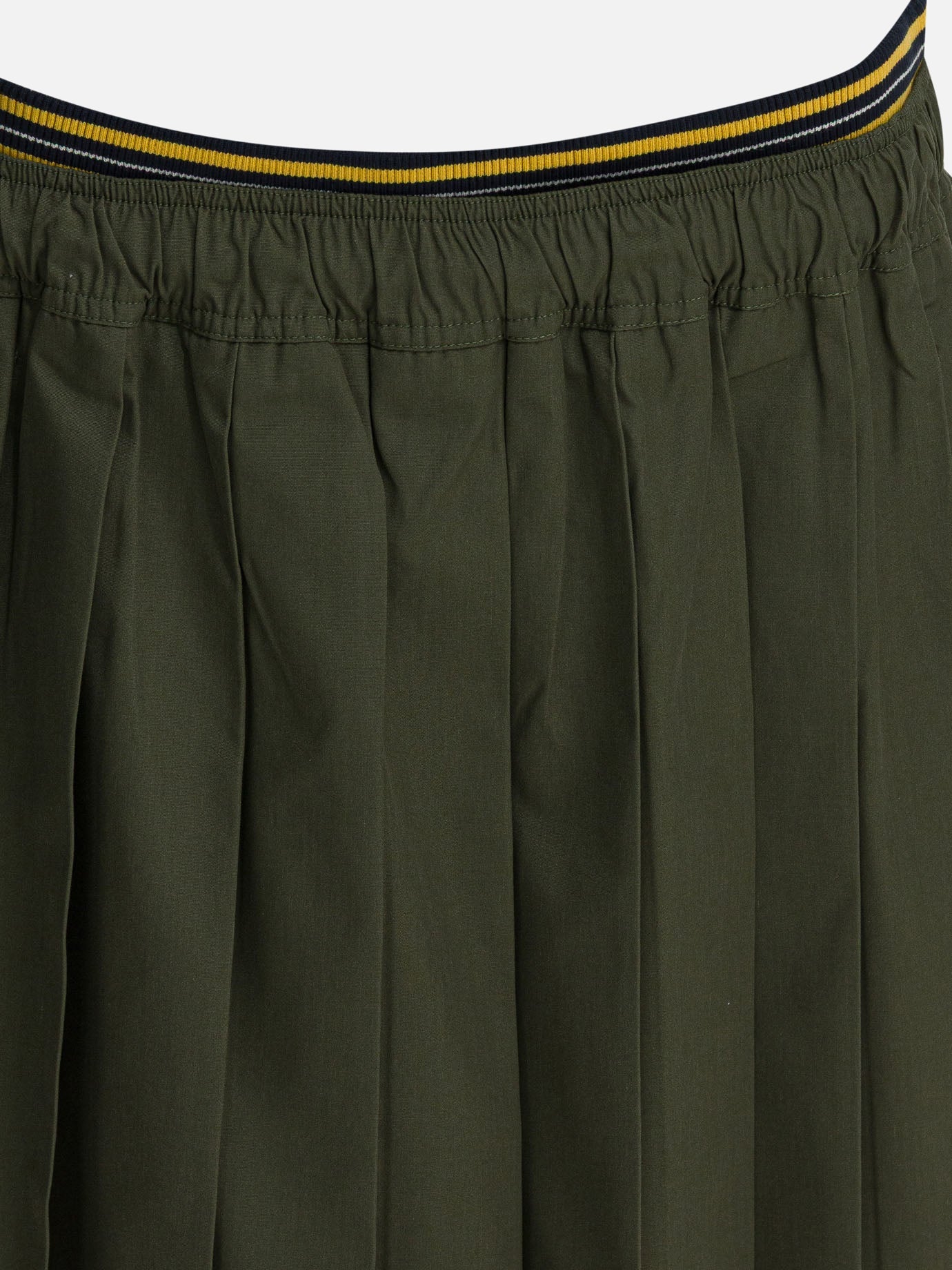 Pleated Skirt In Re-Nylon Prada – Гарантія оригінальності – детальний вид