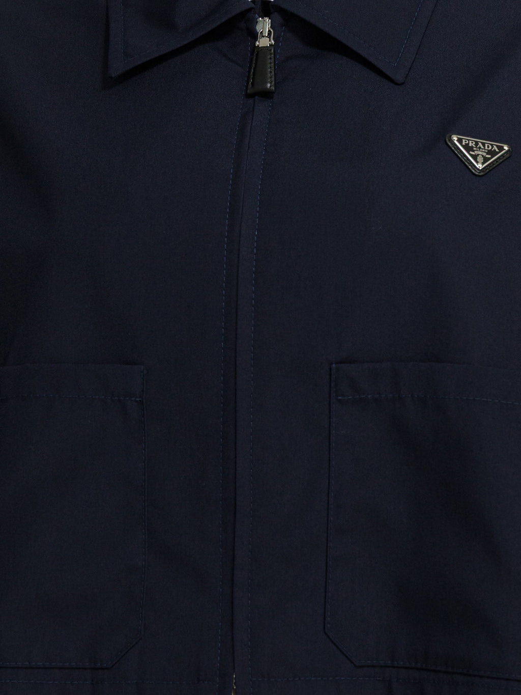 Cropped Jacket With Logo Prada оригінал – Купити в Україні – детальний вид